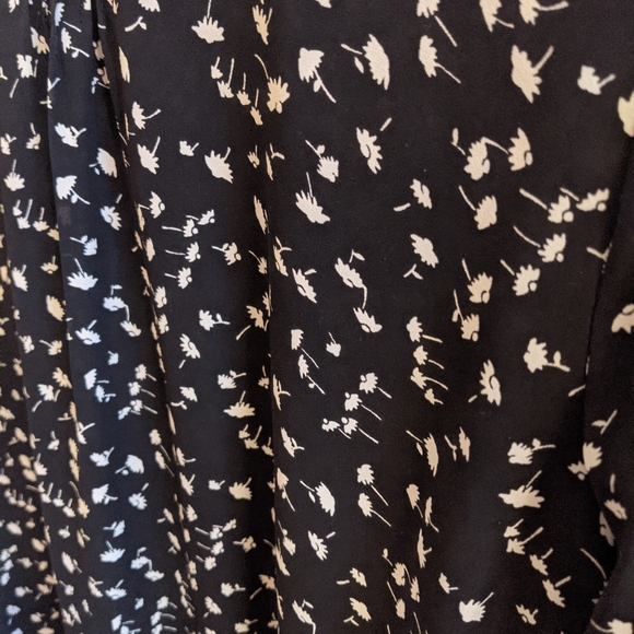 J.Crew Floral Wrist Tie Blouse - Picture 4 of 7